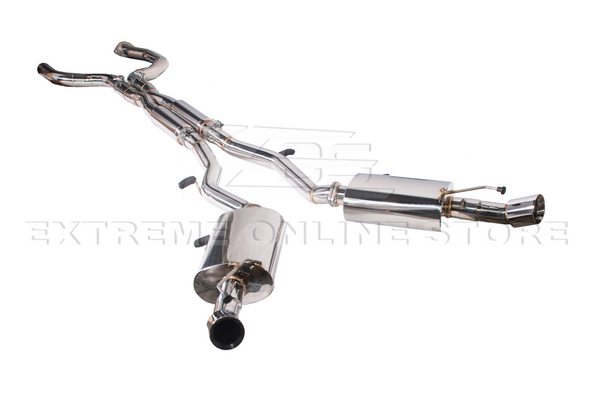 2016-PRESENT CHEVROLET CAMARO V8 COUPE DUAL TIPS CAT BACK EXHAUST image 8