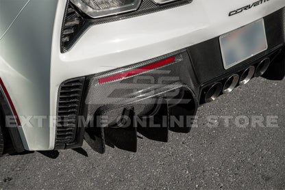 Corvette C7 Add On Rear Bumper Diffuser image 13
