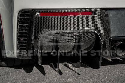 Corvette C7 Add On Rear Bumper Diffuser image 16