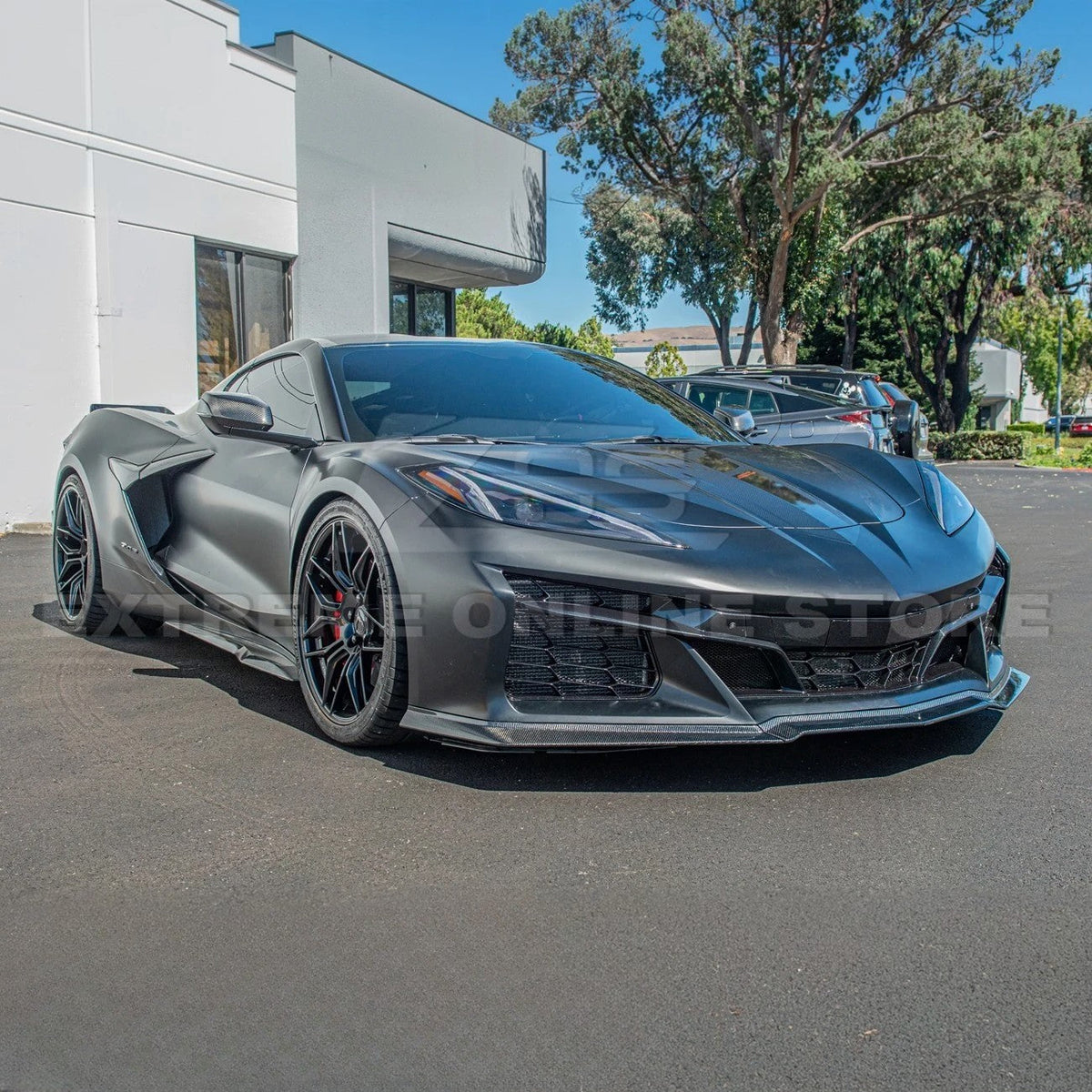 Corvette C8 Z06 / E-Ray DRY CARBON FIBER Front Splitter [Z07 Package] image 54