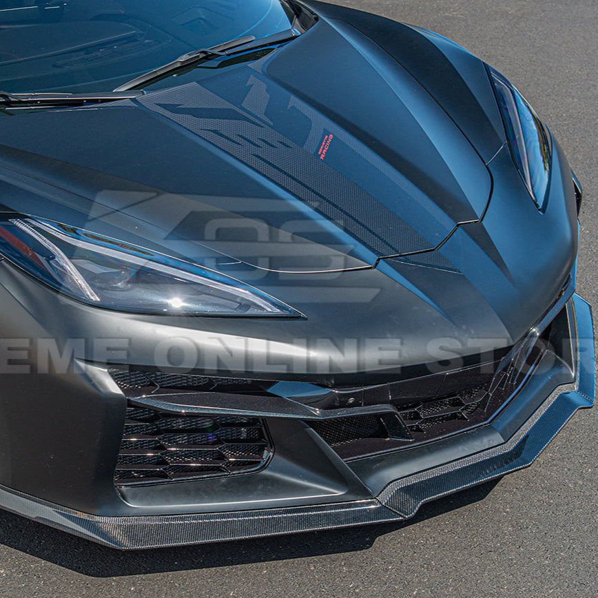 Corvette C8 Z06 / E-Ray DRY CARBON FIBER Front Splitter [Z07 Package] image 55