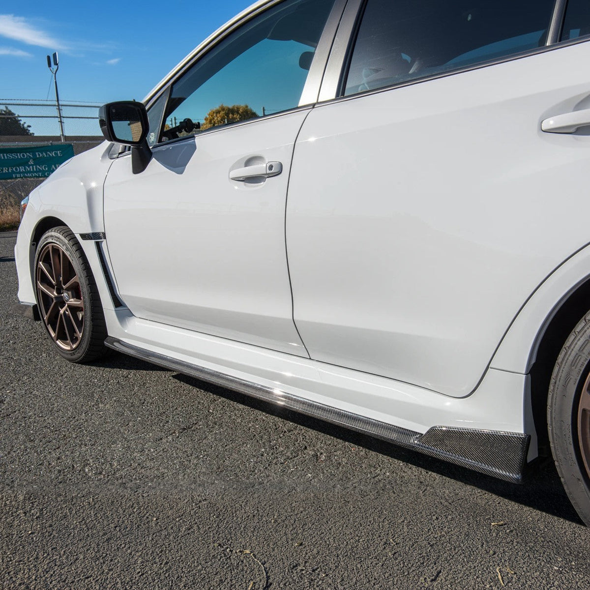 2015-21 Subaru WRX / STi CS Version 2 Side Skirts image 1