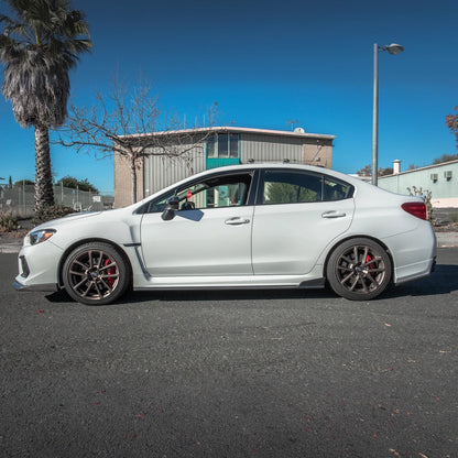 2015-17 Subaru WRX / STi VRS Style Front Splitter Lip & Side Skirts image 16
