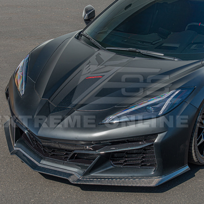 Corvette C8 Z06 / E-Ray DRY CARBON FIBER Front Splitter [Z07 Package] image 51