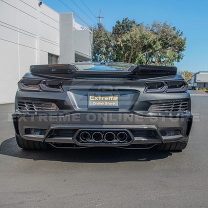 Chevrolet Corvette C8 Z06 DRY CARBON FIBER Rear Bumper Vent image 5