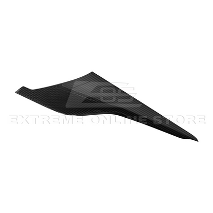 Corvette C8 DRY CARBON FIBER Center Console Side Upper Trim Cover image 8