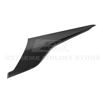 Corvette C8 DRY CARBON FIBER Center Console Side Upper Trim Cover image 9