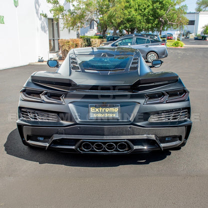 Chevrolet Corvette C8 Z06 DRY CARBON FIBER Rear Bumper Vent image 6