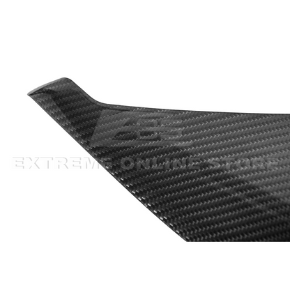 Corvette C8 DRY CARBON FIBER Center Console Side Upper Trim Cover image 11