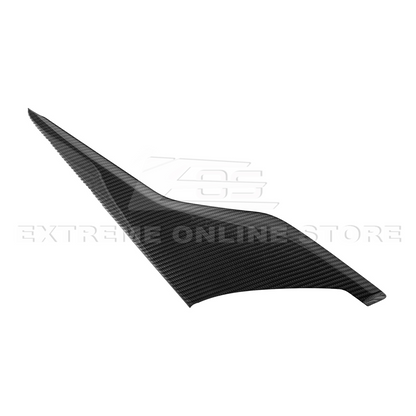 Corvette C8 DRY CARBON FIBER Center Console Side Upper Trim Cover image 7
