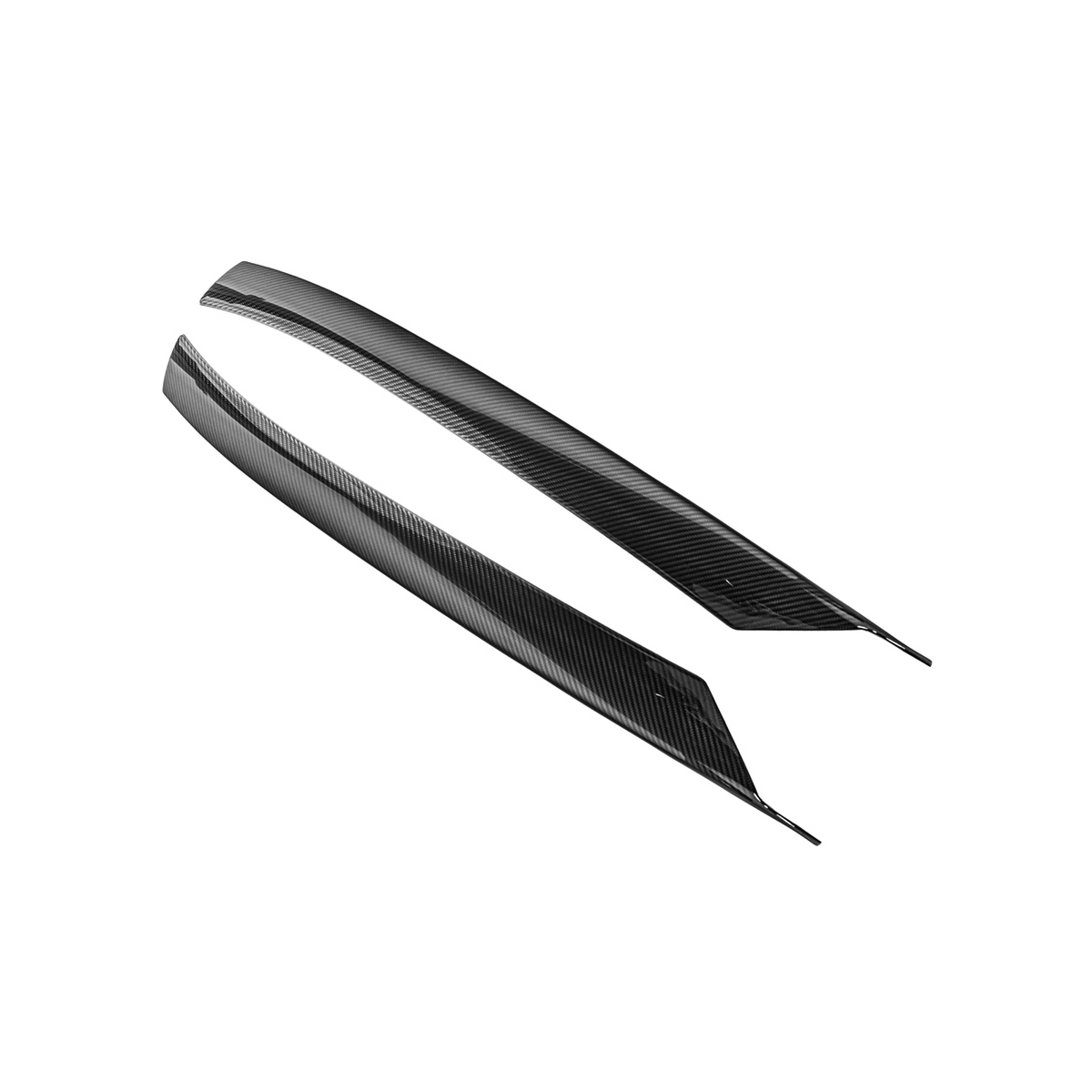 Chevrolet Corvette C8 DRY CARBON FIBER Side Window A-Pillar Cover image 2