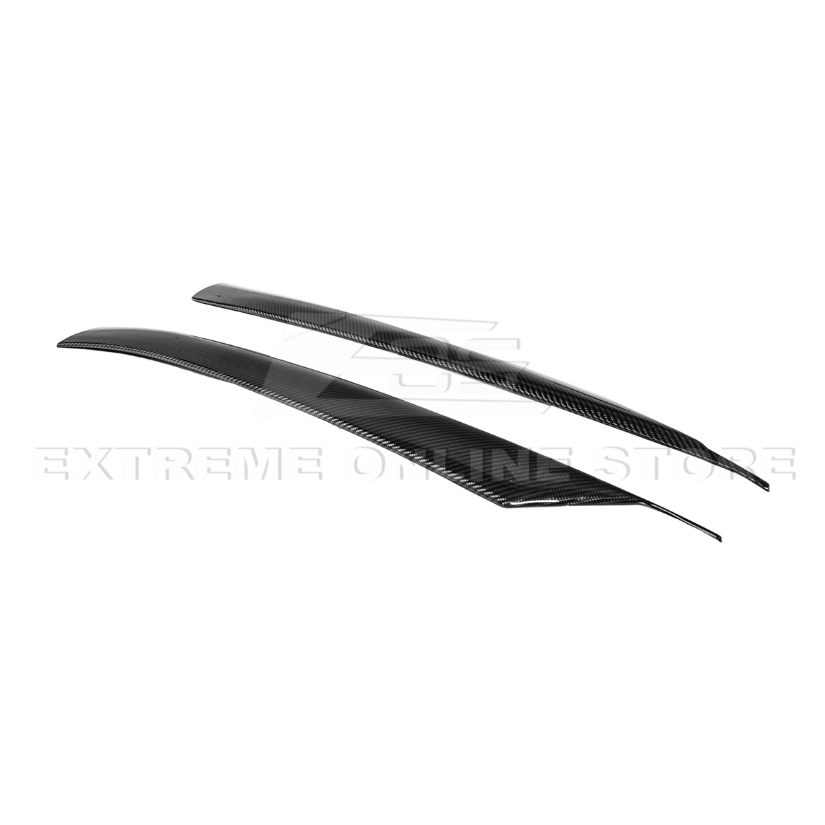 Chevrolet Corvette C8 DRY CARBON FIBER Side Window A-Pillar Cover image 14