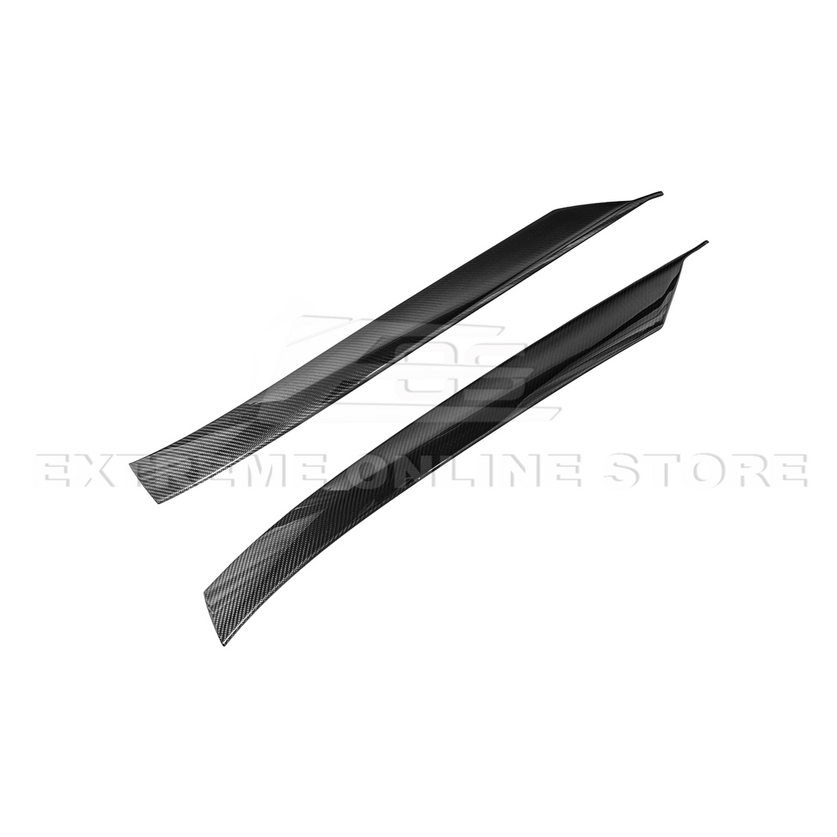 Chevrolet Corvette C8 DRY CARBON FIBER Side Window A-Pillar Cover image 15