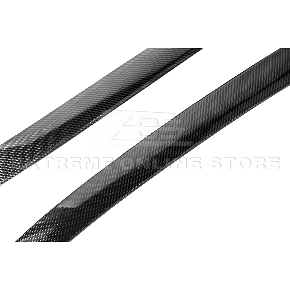 Chevrolet Corvette C8 DRY CARBON FIBER Side Window A-Pillar Cover image 17