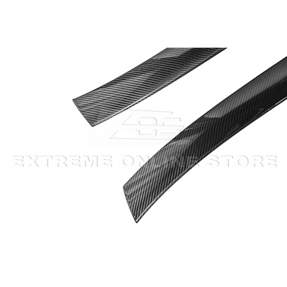 Chevrolet Corvette C8 DRY CARBON FIBER Side Window A-Pillar Cover image 18