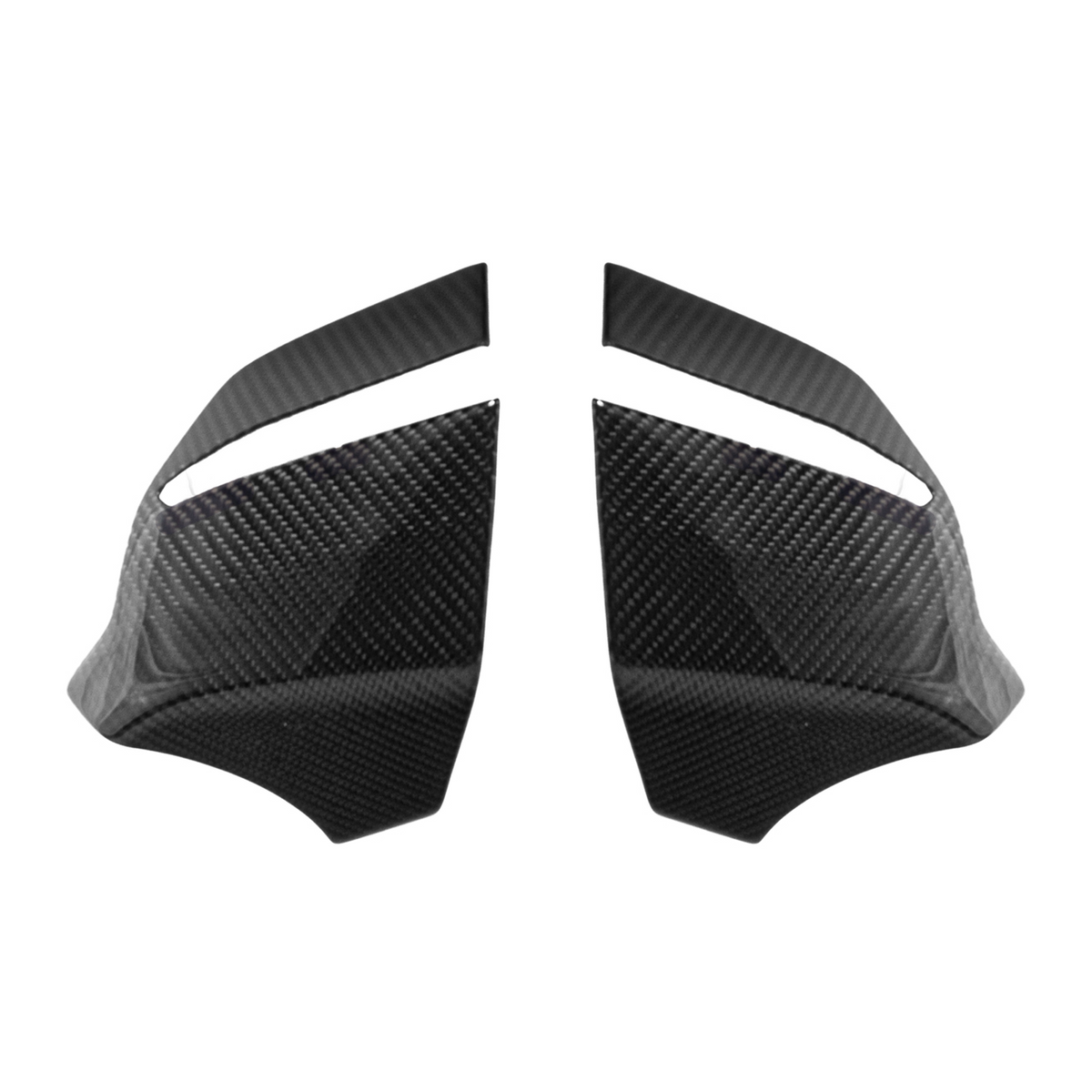 Corvette C8 DRY CARBON FIBER Lower Mirror Covers image 2
