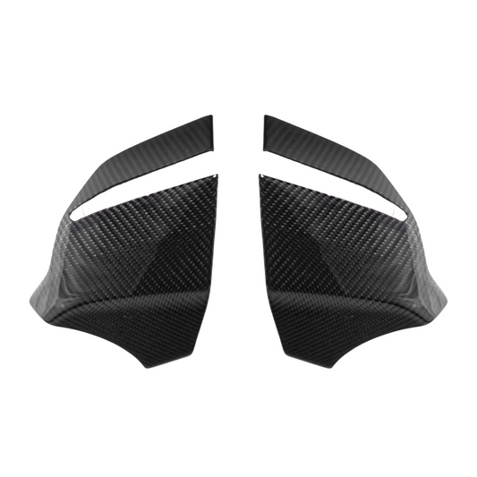 Corvette C8 DRY CARBON FIBER Lower Mirror Covers image 2