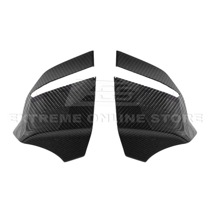 Corvette C8 DRY CARBON FIBER Lower Mirror Covers image 13