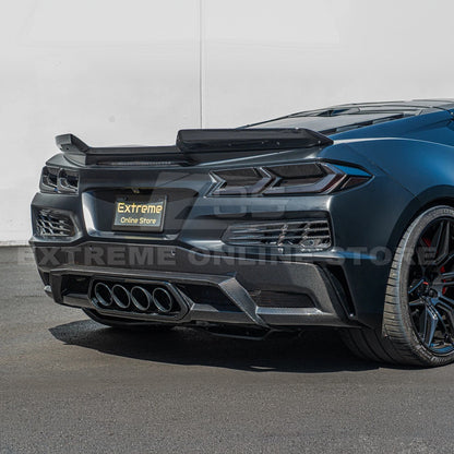 Chevrolet Corvette C8 Z06 DRY CARBON FIBER Rear Bumper Vent image 7