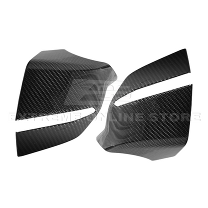Corvette C8 DRY CARBON FIBER Lower Mirror Covers image 14