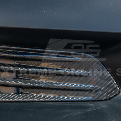 Chevrolet Corvette C8 Z06 DRY CARBON FIBER Rear Bumper Vent image 14