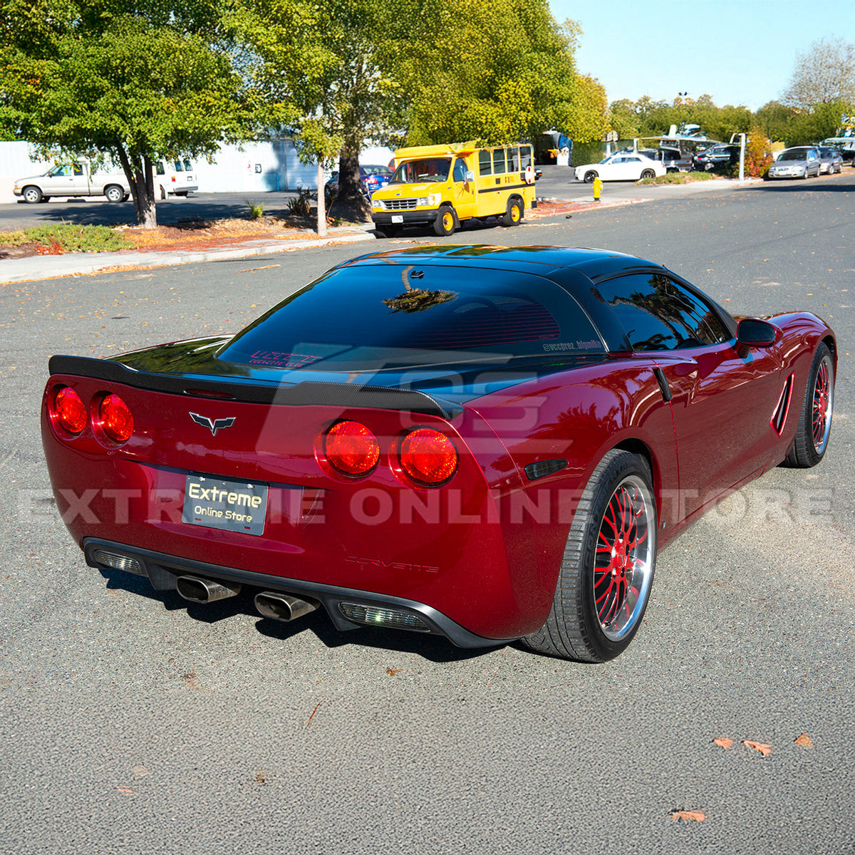 Corvette C6 ZR1 Extended Rear Trunk Spoiler image 33