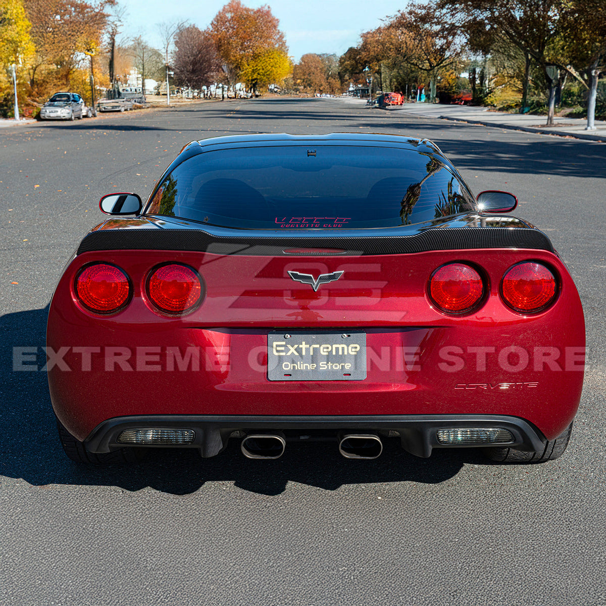 Corvette C6 ZR1 Extended Rear Trunk Spoiler image 39