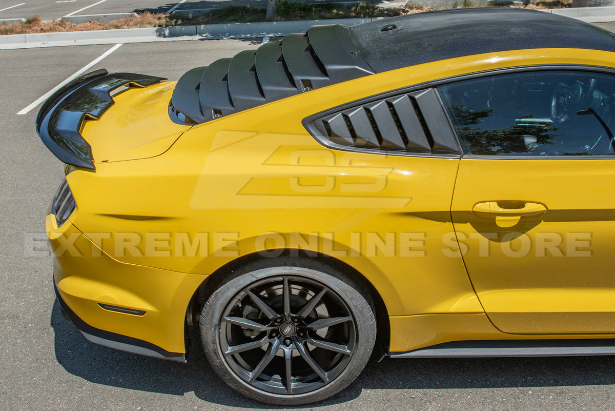 2015-23 Ford Mustang Rear Side Window Louver image 7