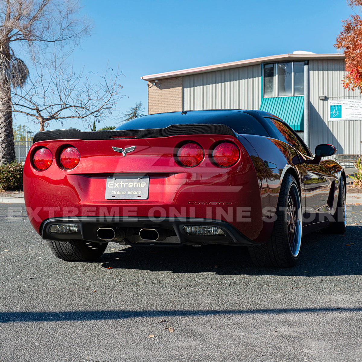 Corvette C6 ZR1 Extended Rear Trunk Spoiler image 34