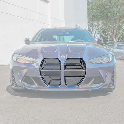 2021-Up BMW G80 M3 | G82 G83 M4 | CSL Style Carbon Fiber Front Kidney Grille image 1