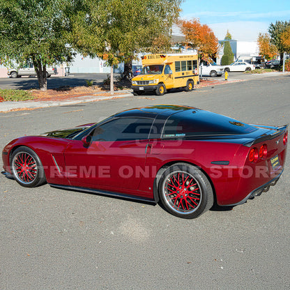 Corvette C6 ZR1 Extended Rear Trunk Spoiler image 36