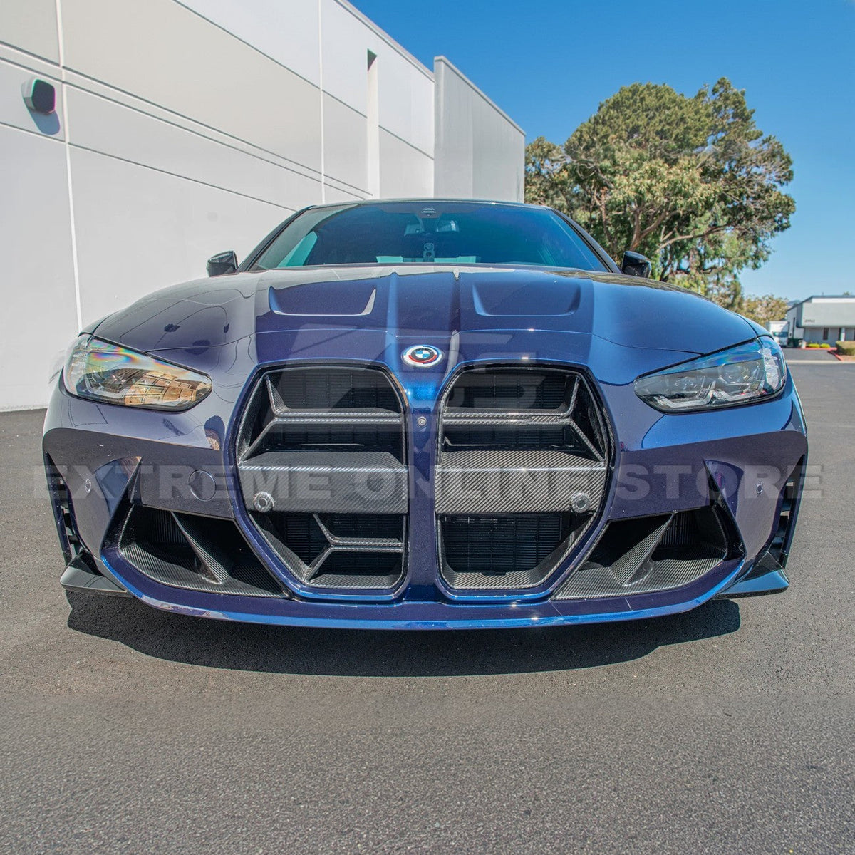 2021-Up BMW G80 M3 | G82 G83 M4 | CSL Style Carbon Fiber Front Kidney Grille image 5