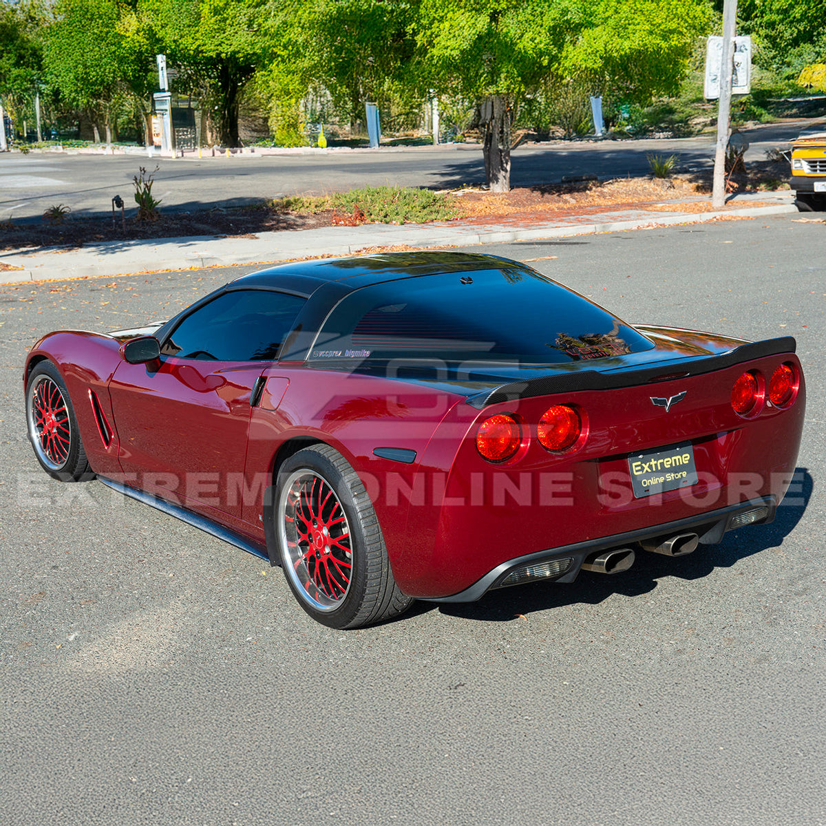 Corvette C6 ZR1 Extended Rear Trunk Spoiler image 37