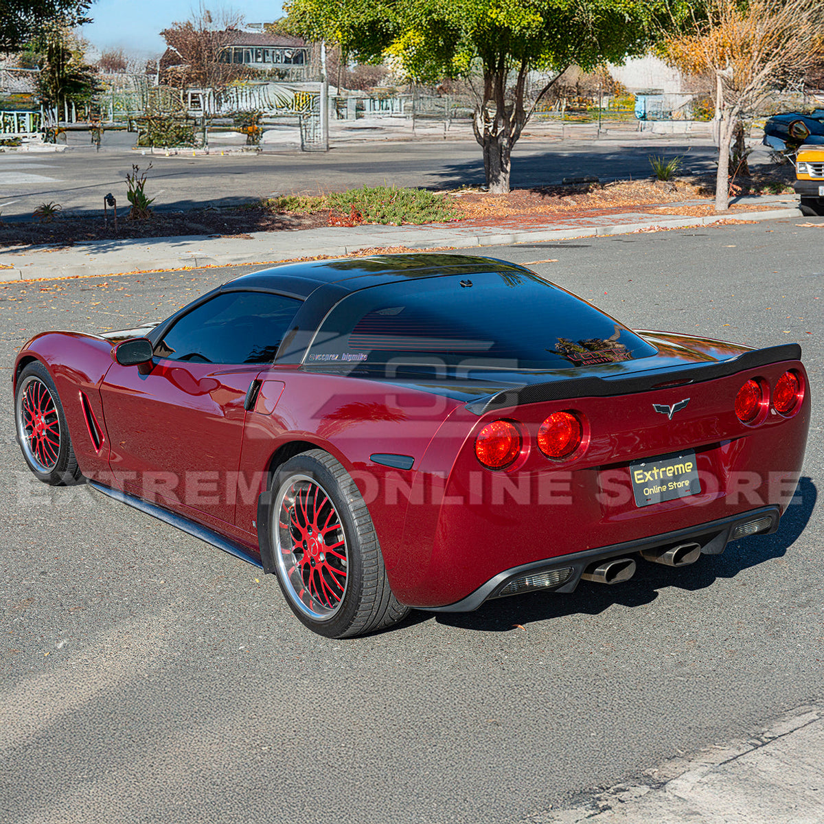 Corvette C6 ZR1 Extended Rear Trunk Spoiler image 38