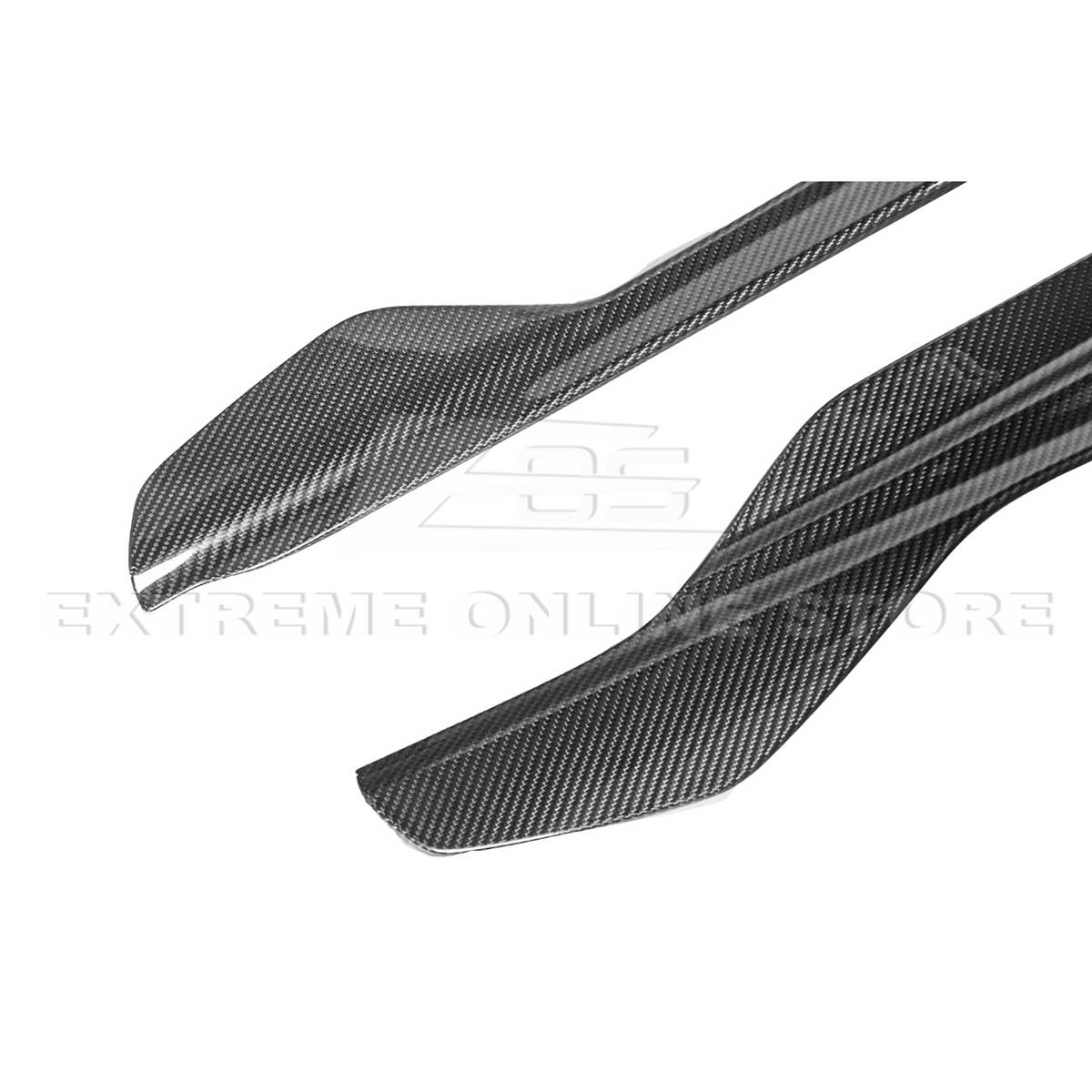Corvette C8 DRY CARBON FIBER Center Console Side Panel Cover image 11