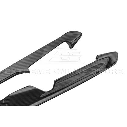 Corvette C8 DRY CARBON FIBER Center Console Side Panel Cover image 13
