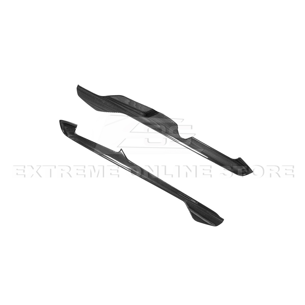 Corvette C8 DRY CARBON FIBER Center Console Side Panel Cover image 10