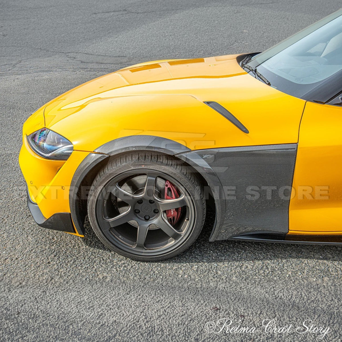 2020-Up Toyota GR Supra Add-On Side Fender Flare image 5