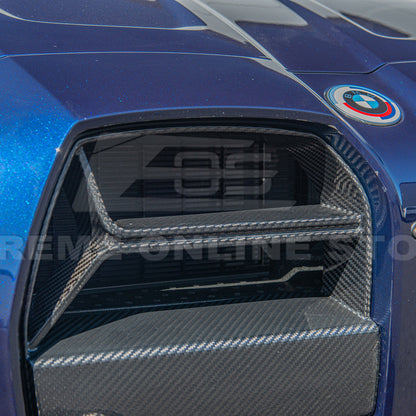 2021-Up BMW G80 M3 | G82 G83 M4 | CSL Style Carbon Fiber Front Kidney Grille image 10