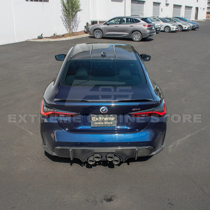 2021-Up BMW G82 M4 Extended Carbon Fiber Rear Trunk Spoiler image 8