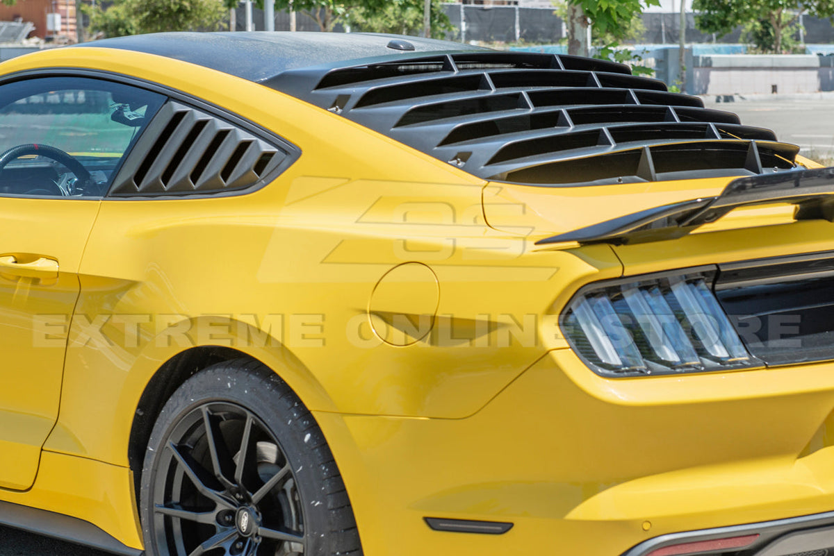 2015-23 Ford Mustang Rear Side Window Louver image 9