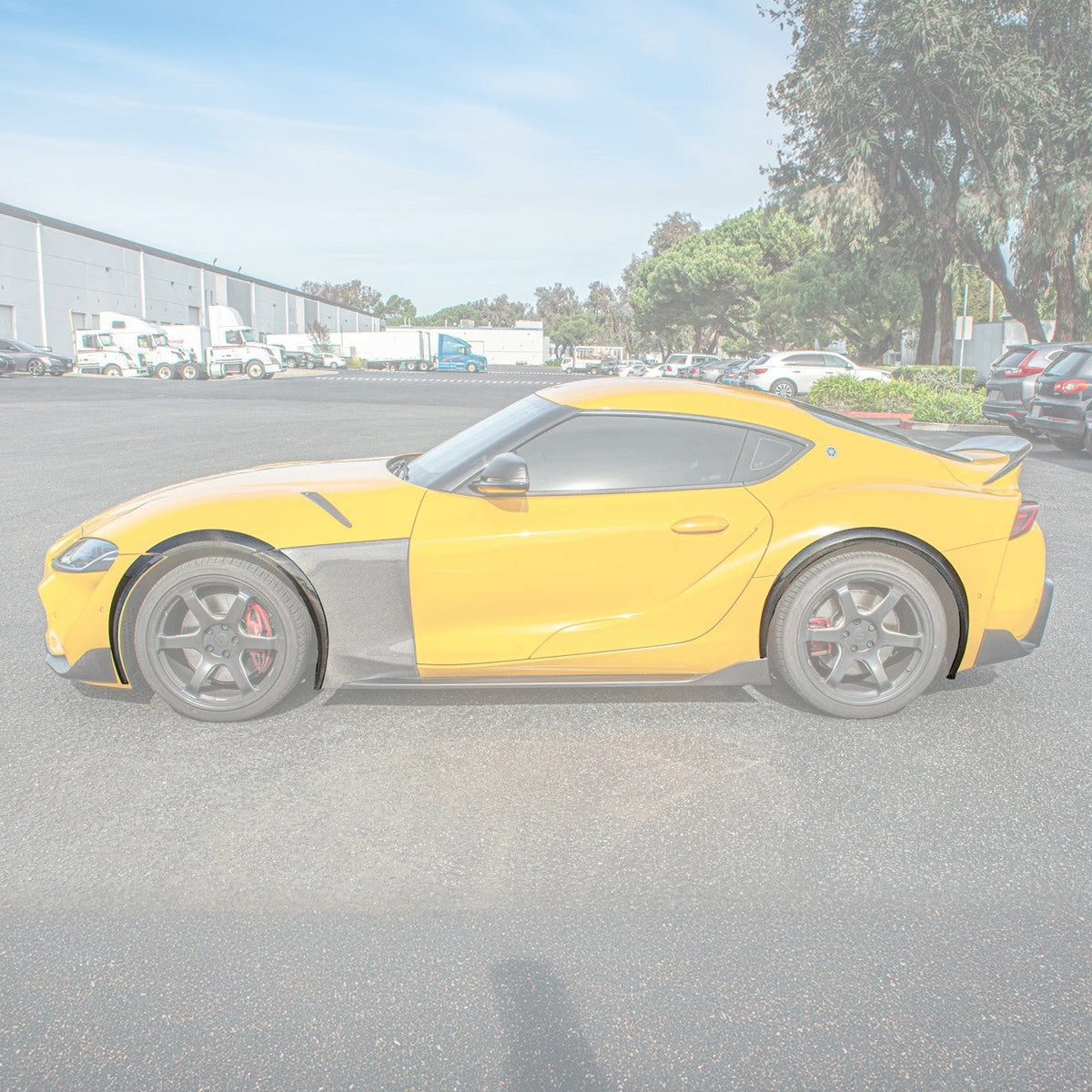 2020-Up Toyota GR Supra Add-On Side Fender Flare image 3