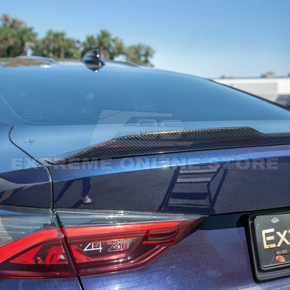 2021-Up BMW G82 M4 Extended Carbon Fiber Rear Trunk Spoiler image 6