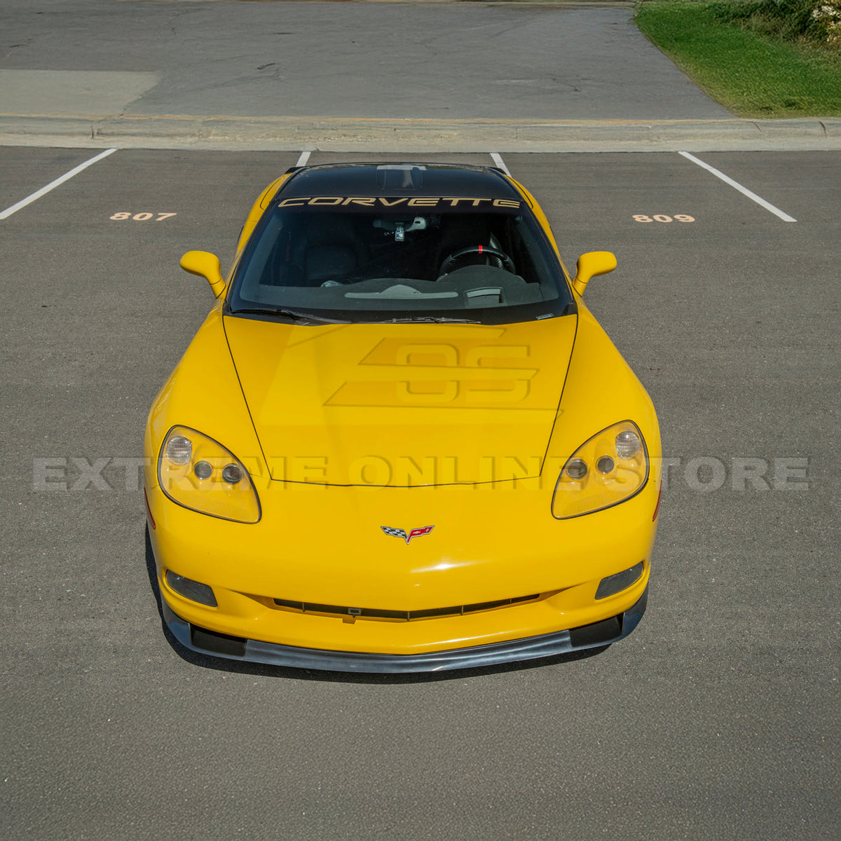 Corvette C6 Base Model ZR1 Conversion Full Body Kit image 10