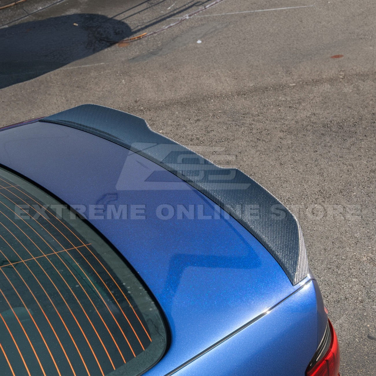 2021-Up BMW G82 M4 Extended Carbon Fiber Rear Trunk Spoiler image 3