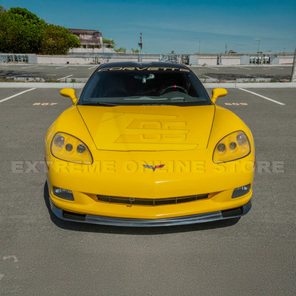 Corvette C6 Base Model ZR1 Conversion Front Splitter Lip image 5