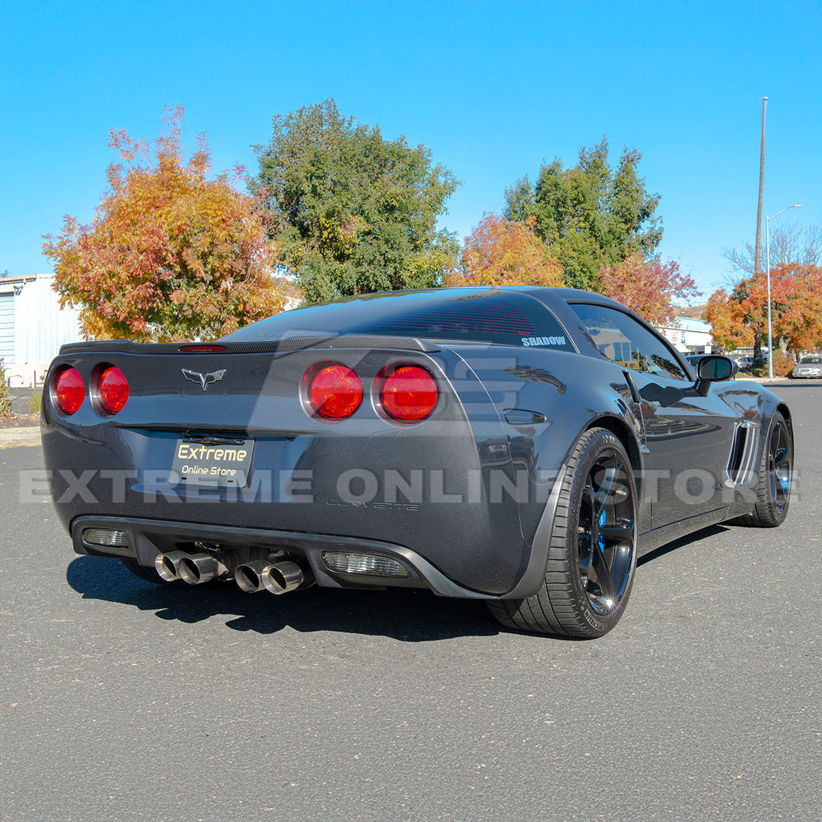 Corvette C6 ZR1 DRY CARBON FIBER Conversion Rear Trunk Spoiler image 38