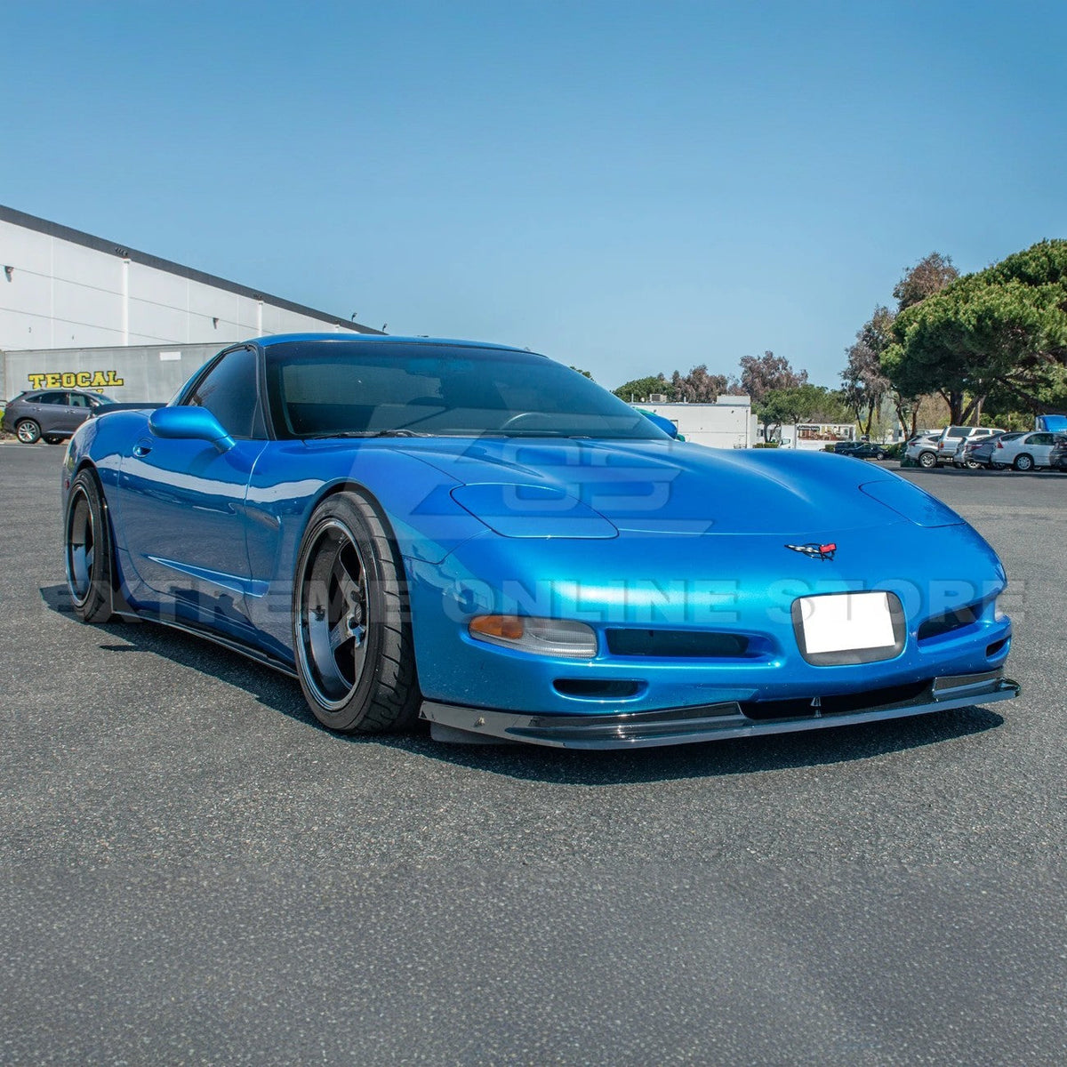 Chevrolet Corvette C5 Front Splitter Side Skirts image 24