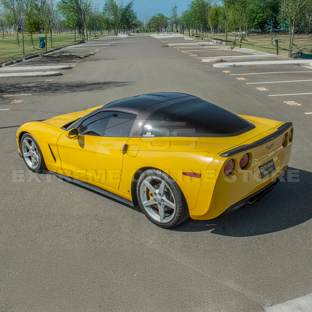 Corvette C6 Base Model ZR1 Conversion Full Body Kit image 8