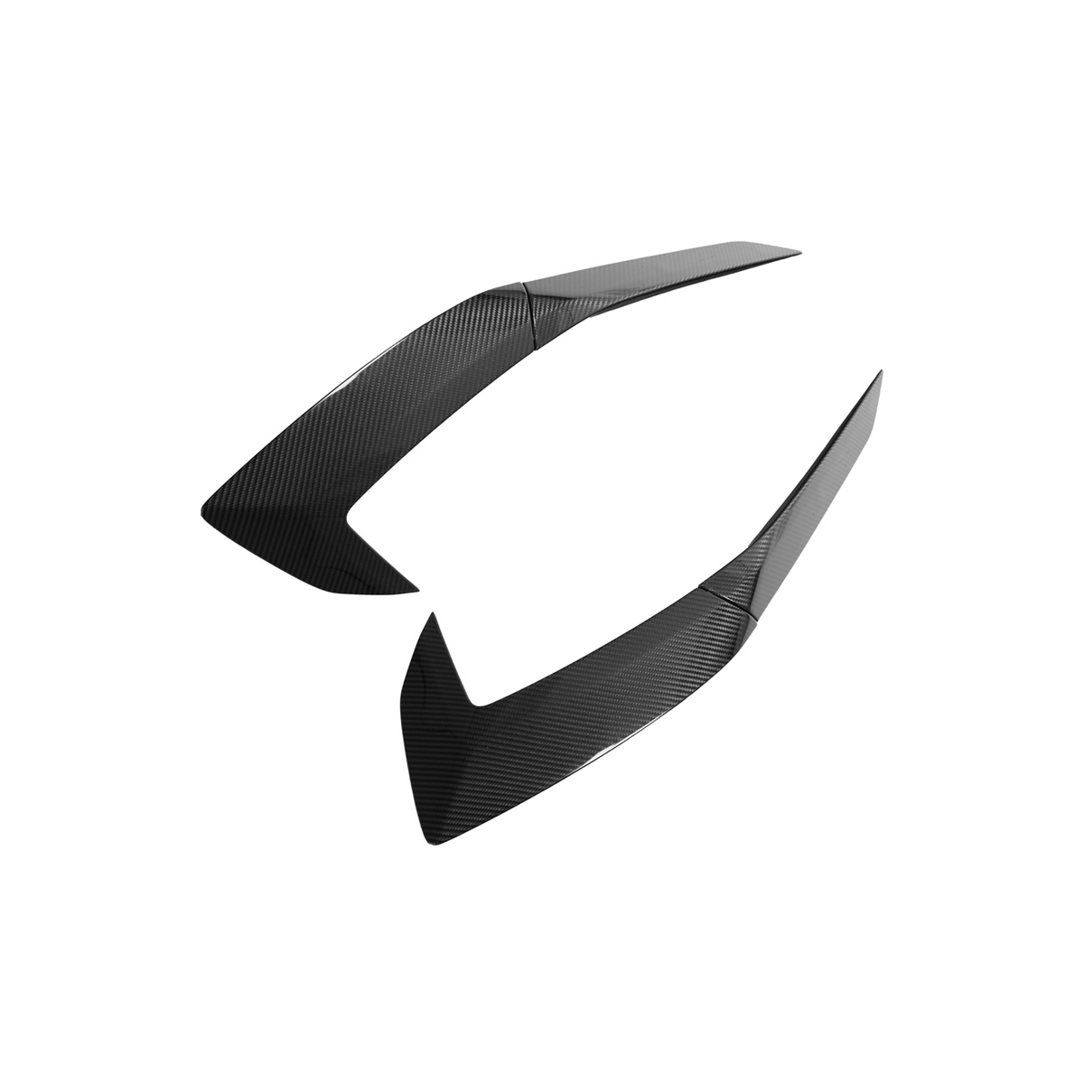 Corvette C8 DRY CARBON FIBER Replacement Side Door Garnish image 2